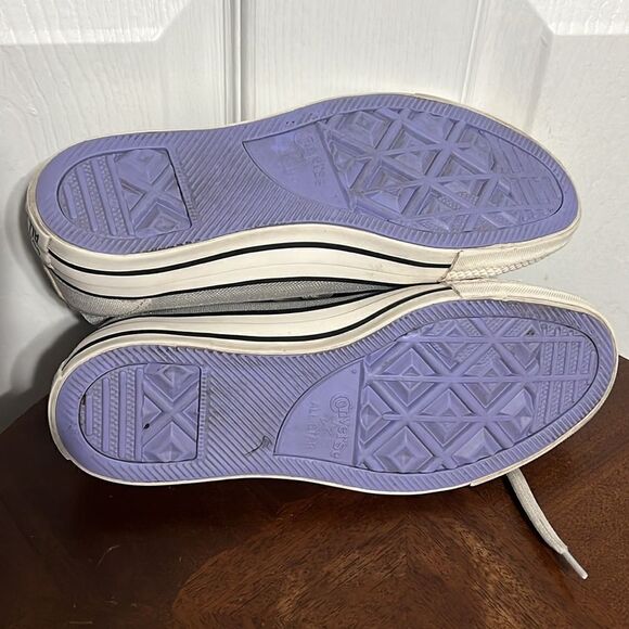 🔥 Converse Hi-Top Transparent Special Edition Chuck Taylor Sneakers Women Sz 7 - Picture 9 of 13